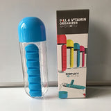 Pill Water Bottle Organizer