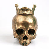 Gold Desk Skull