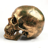 Gold Desk Skull