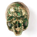 Gold Desk Skull