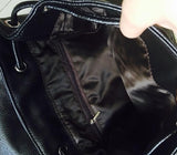 Women's Tan Leather Backpack