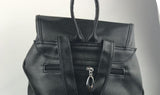 Women's Tan Leather Backpack