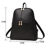 Leather Pendant Backpack