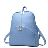 Leather Pendant Backpack