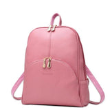 Leather Pendant Backpack