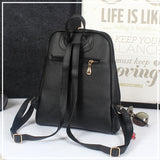 Leather Pendant Backpack