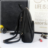 Leather Pendant Backpack