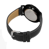 Timeless Face Leather Watch