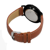 Timeless Face Leather Watch