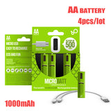 Mirco USB Rechargeable Battery