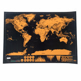 World Scratch Map - High Quality