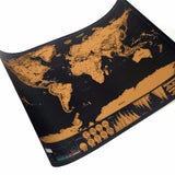 World Scratch Map - High Quality