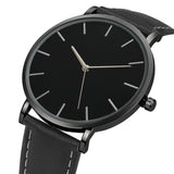 Timeless Face Leather Watch