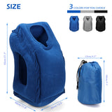 Inflatable Travel Neck Body Seat Pillow