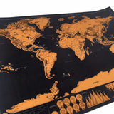 World Scratch Map - High Quality