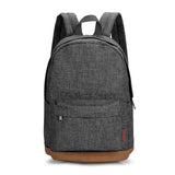 Grey Canvas Backpack