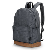 Grey Canvas Backpack