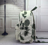 Pineapple Canvas Backpack