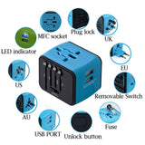 Universal Travel Adapter Plug 3.0