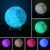 3D Moon Lamp
