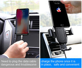 Baseus Qi Fast Wireless Car Charging Mount Holder