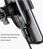 Baseus Qi Fast Wireless Car Charging Mount Holder