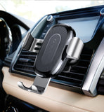 Baseus Qi Fast Wireless Car Charging Mount Holder
