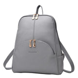 Leather Pendant Backpack