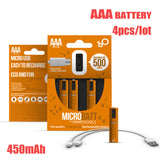 Mirco USB Rechargeable Battery