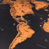 World Scratch Map - High Quality